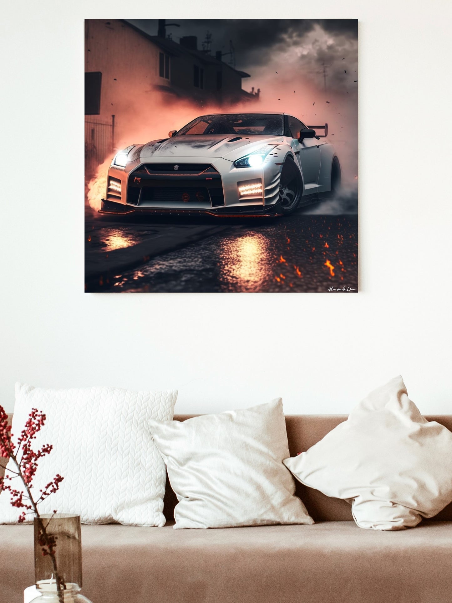 Nissan GT-R Oheň V2