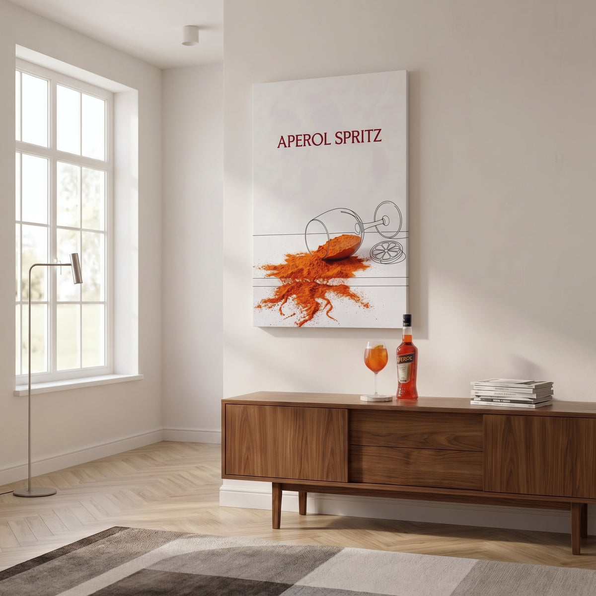 Drink - Vylitý Aperol