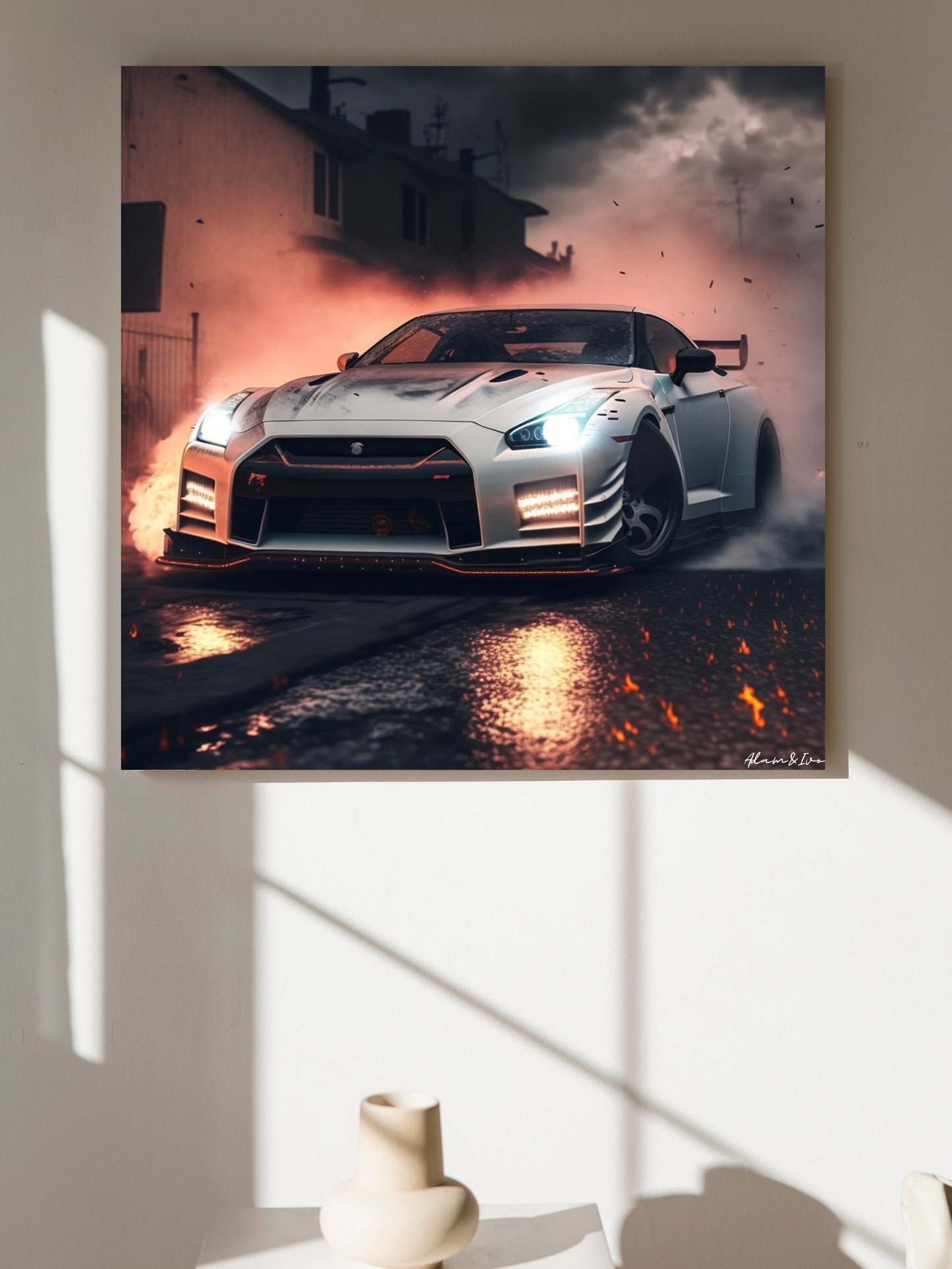 Nissan GT-R Oheň V2