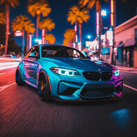 BMW M2 Beach